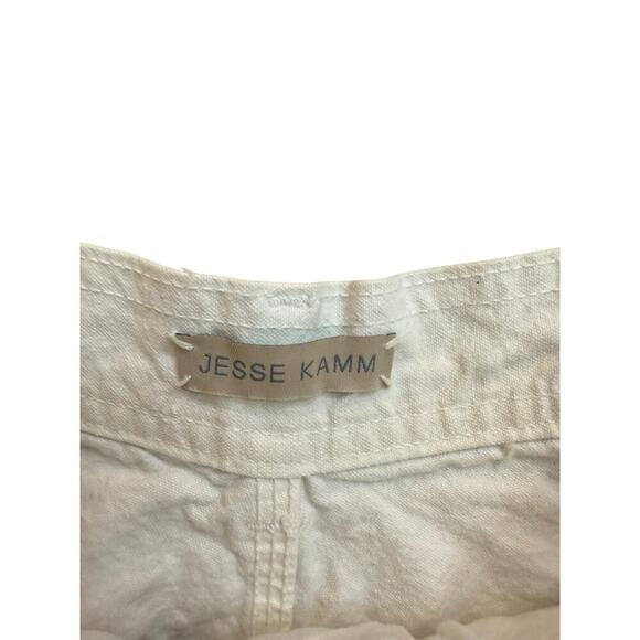 Jesse Kamm Women's Salt White High Rise Sailor Pants Size XXS - Picture 6 of 9